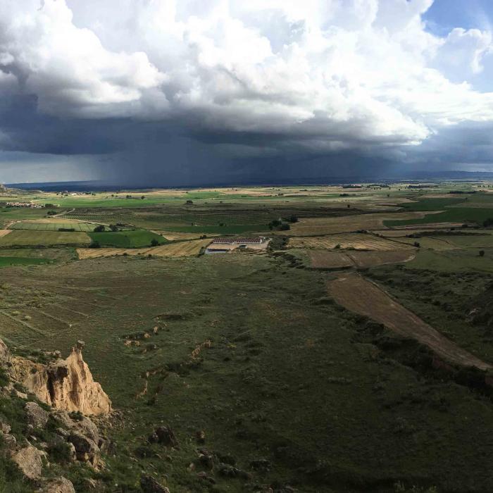 Tormenta en Los Monegros